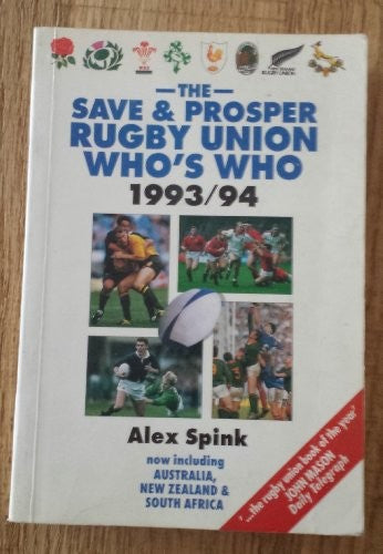 The Save and Prosper Rugby Union Who's Who