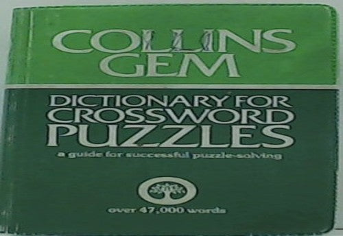 Dictionary for Crossword Puzzles