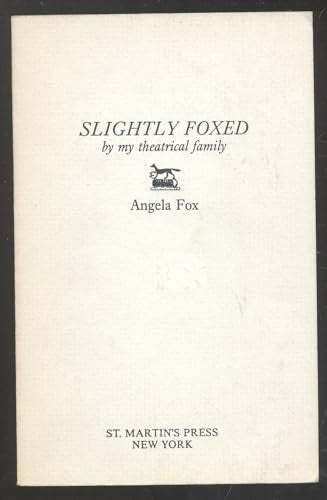 Slightly Foxed