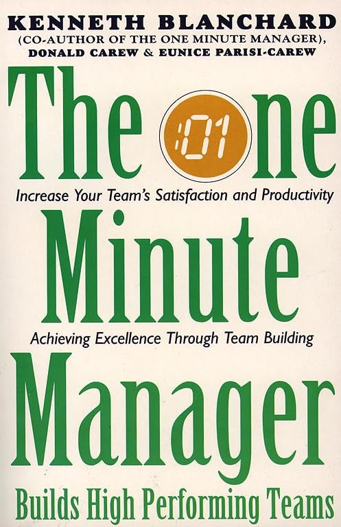 One Minute Manager Builds High Performance Teams