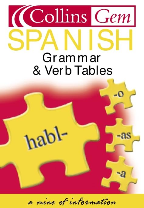 Collins Gem Spanish Verb Tables and Grammar