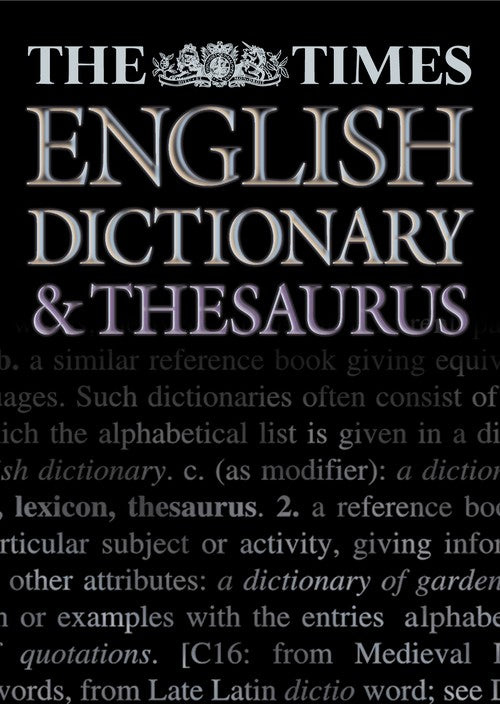 The Times English Dictionary and Thesaurus