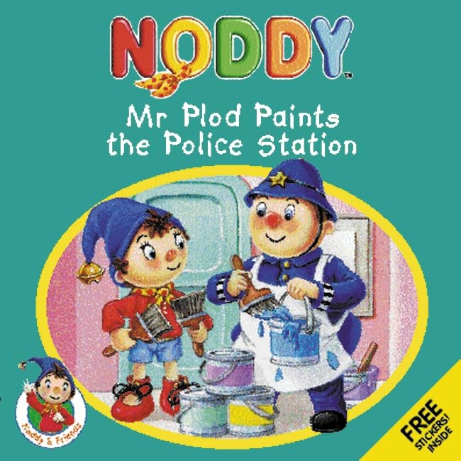 Mr Plod Paints the Police Station