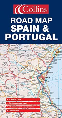 Road Map Spain and Portugal
