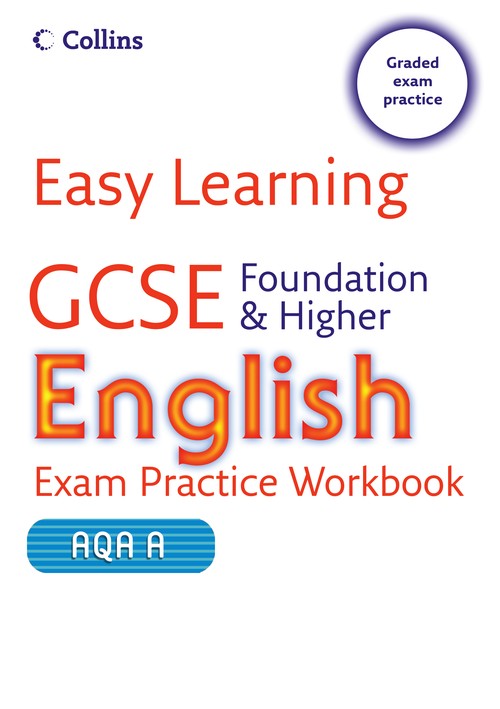 GCSE English Exam Practice Workbook for AQA A