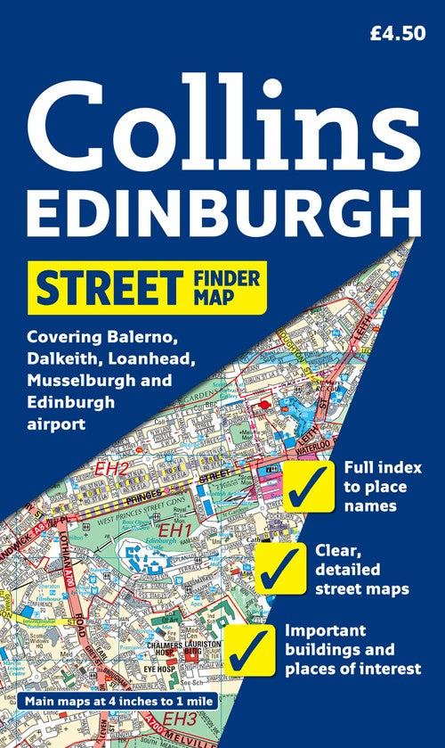 Edinburgh Streetfinder Map