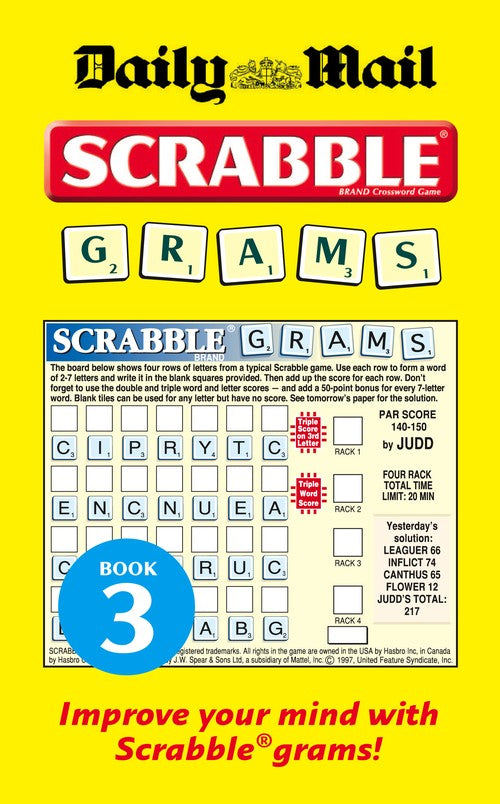 Collins Daily Mail Scrabble Grams