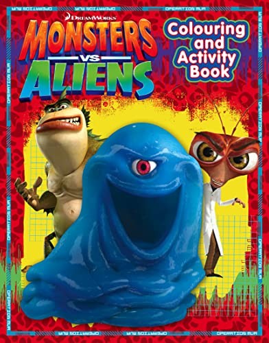 "Monsters vs Aliens" - Colouring and Activity Book