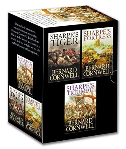 Bernard Cornwell Sharpe Box Set: Sharpe’s Triumph / Sharpe’s Tiger / Sharpe’s Fortress (The Sharpe Series)
