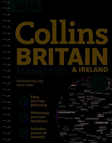 2018 Collins Handy Road Atlas Britain