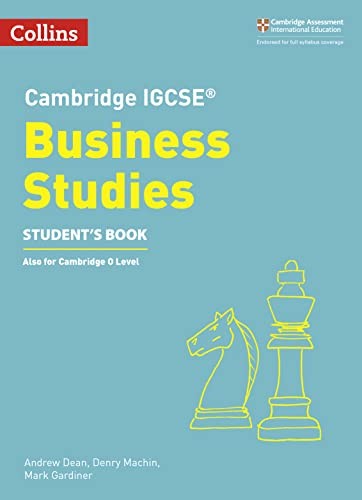 Cambridge IGCSE Business Studies Students Book