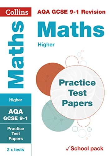 AQA GCSE 9-1 Maths Higher Practice Test Papers