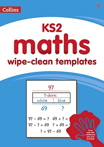 KS2 wipe-clean maths templates