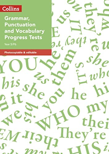 Year 5/P6 Grammar, Punctuation and Vocabulary Progress Tests