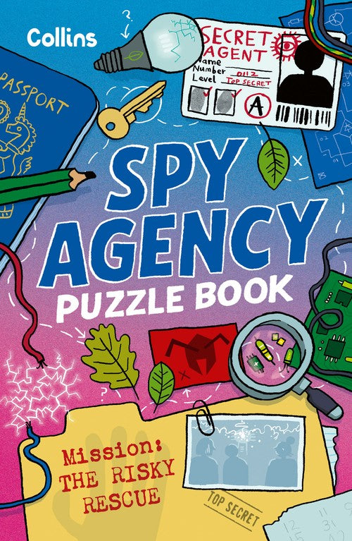 Spy Agency Puzzle Book The Risky Rescue