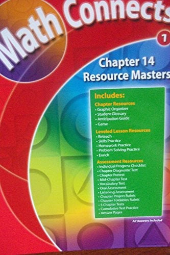 Math Connects Chapter Resource Masters grade