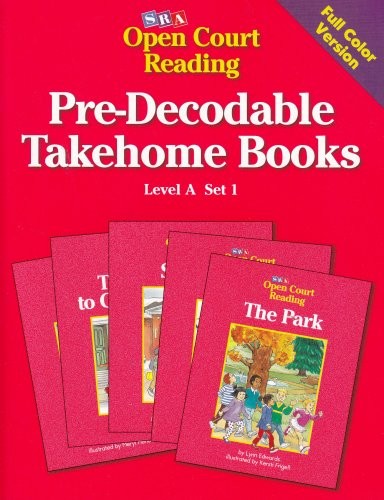 Pre-Decodable Takehome Books: Level A, Set 1 (Open Court Reading)
