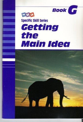 Specific Skills Series, Getting the Main Idea, Book G
