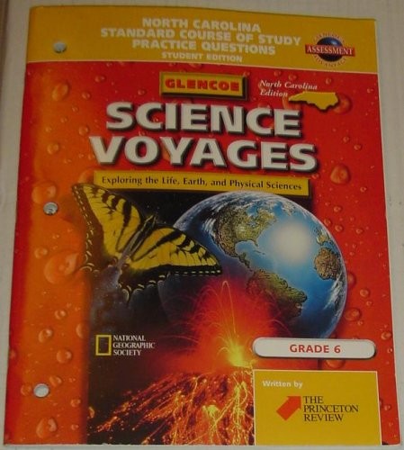 North Carolina Standard Course of Study Practice Questions Student Edition Glencoe Science Voyages Grade A Glencoe Program Scince Voyages