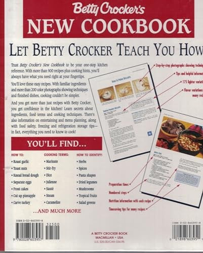 Betty Crocker'S New Cookbook: Everything You Need to Know to