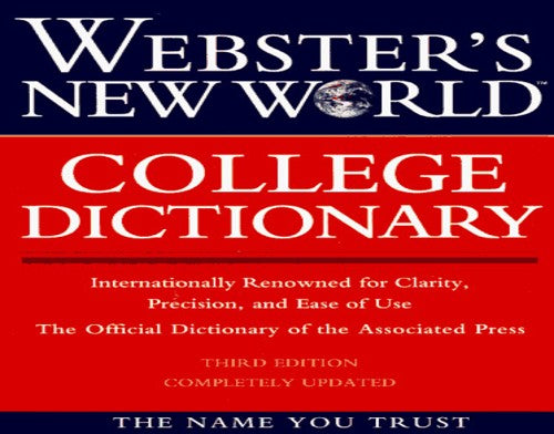 Webster's New World College Dictionary, 3rd Ed