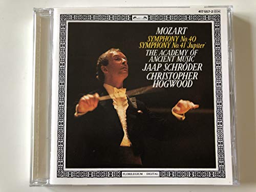 Mozart - Symphony No 40 - Symphony No 41 Jupiter - Academy of Ancient Music - Schroder - Hogwood