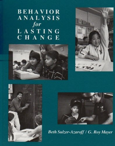 Behaviour Analysis for Lasting Change
