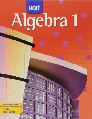 Holt Algebra 1