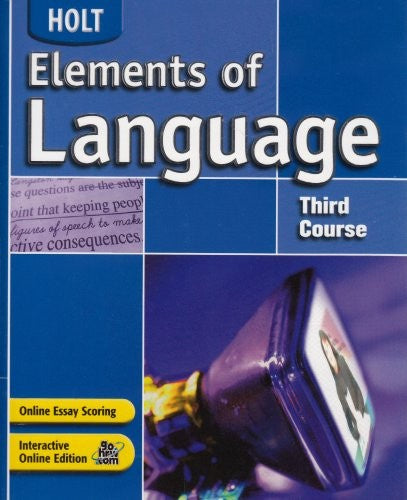 Elements of Language