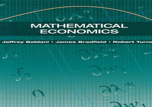 Mathematical Economics