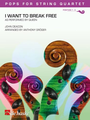 I WANT TO BREAK FREE MUSIQUE D'ENSEMBLE -PARTITION+PARTIES SEPAREES