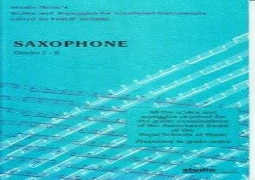 Philip Sparke: Scales and Arpeggios for Saxophone