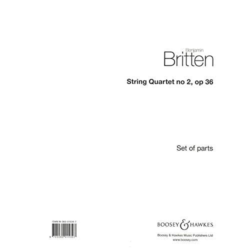 Benjamin Britten-String Quartet 2 In C op. 36