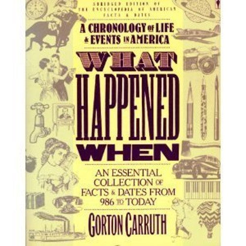 What Happened When?