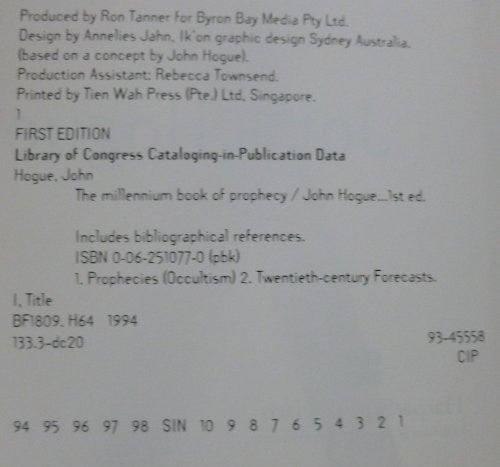 The Millennium Book of Prophecy