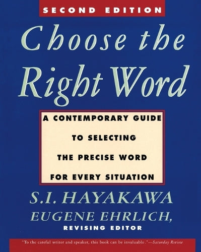 Choose The Right Word