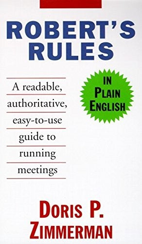 Essential Robert's Rule