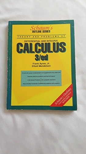 Schaum's Outline of Calculus