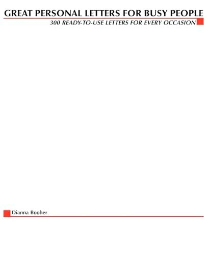 Great Personal Letters for Busy People