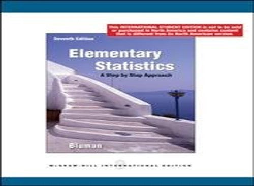 Elementary Statistics: A Step by Step Approach