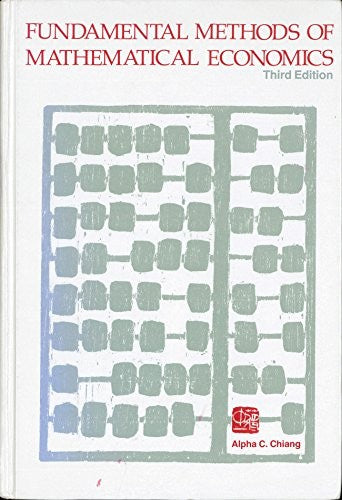 Fundamental Methods of Mathematical Economics