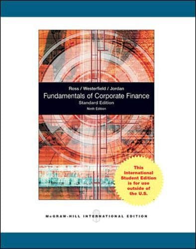Fundamentals of Corporate Finance Standard Edition