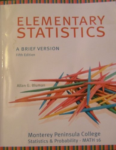 Elementary Statistics