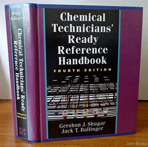 Chemical Technicians' Ready Reference Handbook