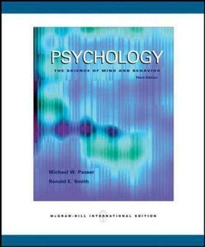 Psychology: The Science of Mind and Behavior with In-Psych Cd-Rom and PowerWeb