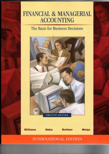 Financial and Managerial Accounting