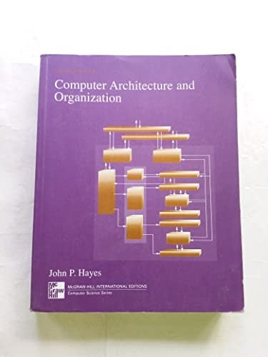 Computer Architecture and Organization