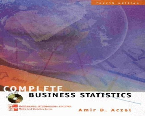Complete Business Statistics