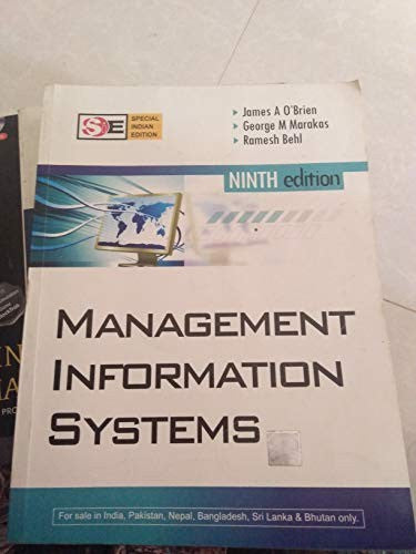 Management Information Systems (Int'l Ed)