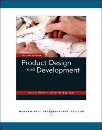 Product Design and Development